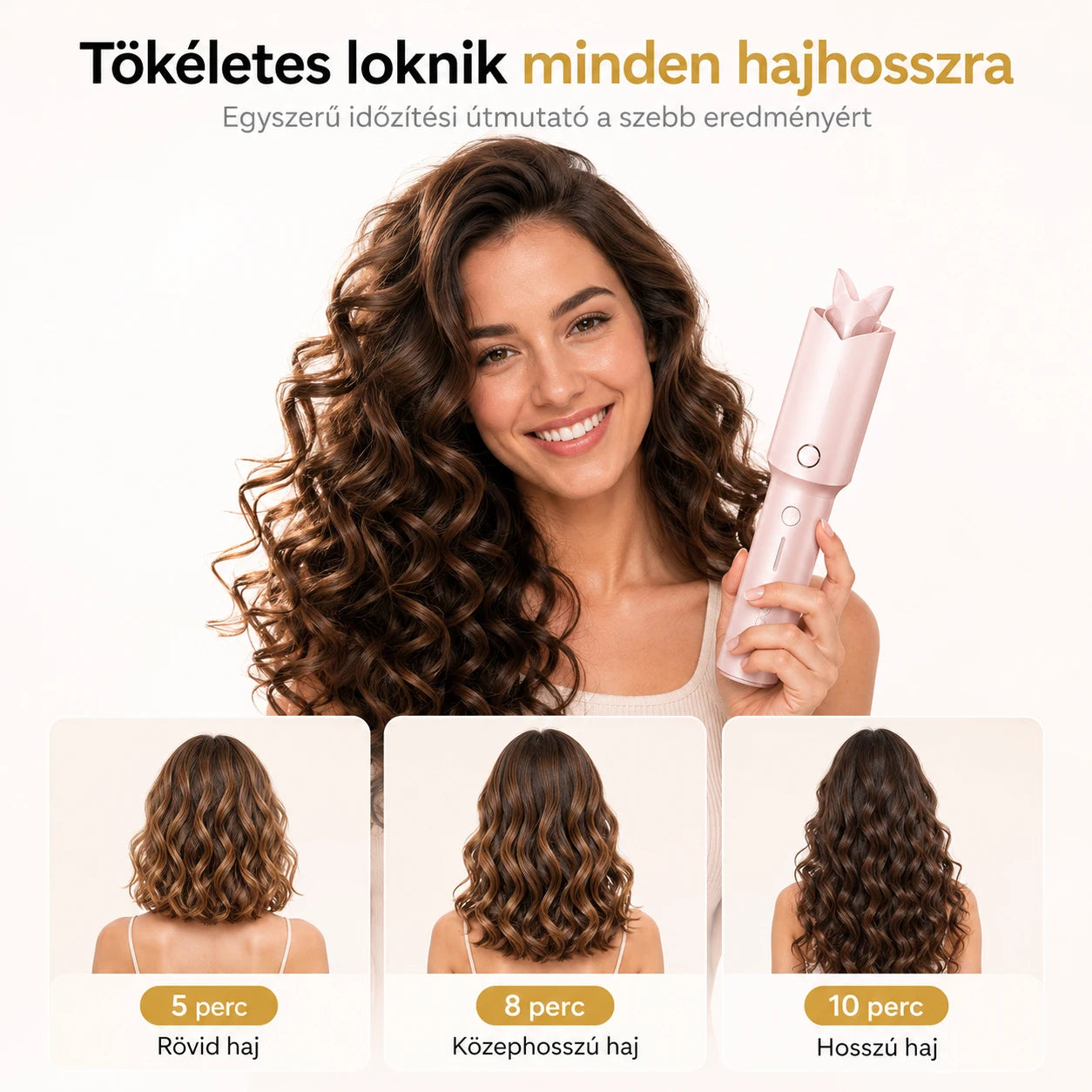 Altino™ Curluxe Pro Automata Hajgöndörítő