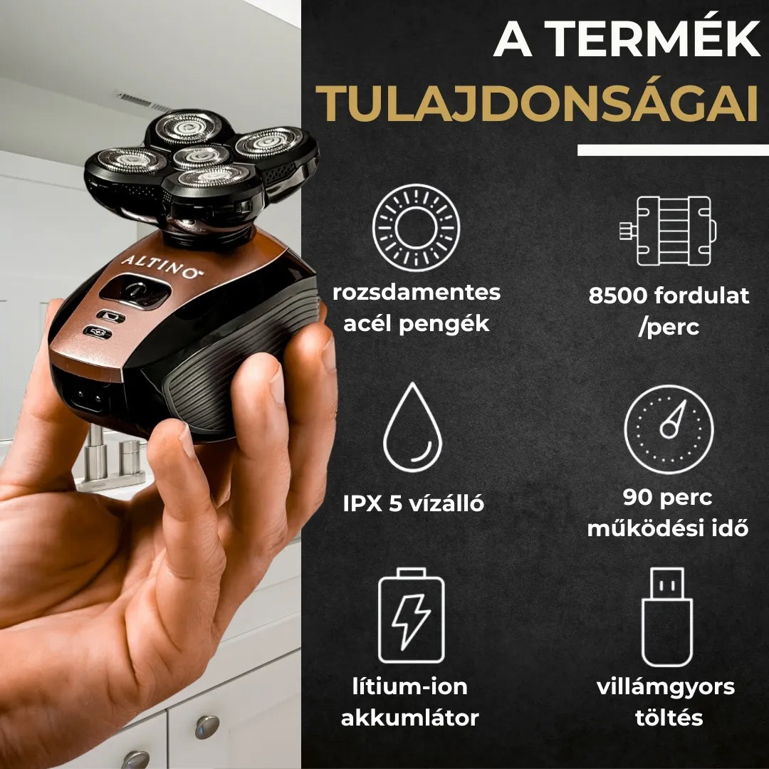 Trimora™ 5 az 1-ben elektromos borotva